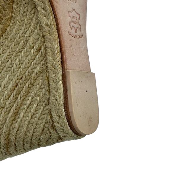 Trina Turk Sueded Leather Lace up Ankle Wrap Wedge Sandals - AQUAMARINE - Picture 8 of 13